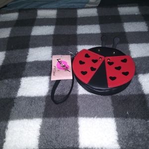 Lady Bug Betsey Johnson Coin Purse NWT!!❤😄👀❗
